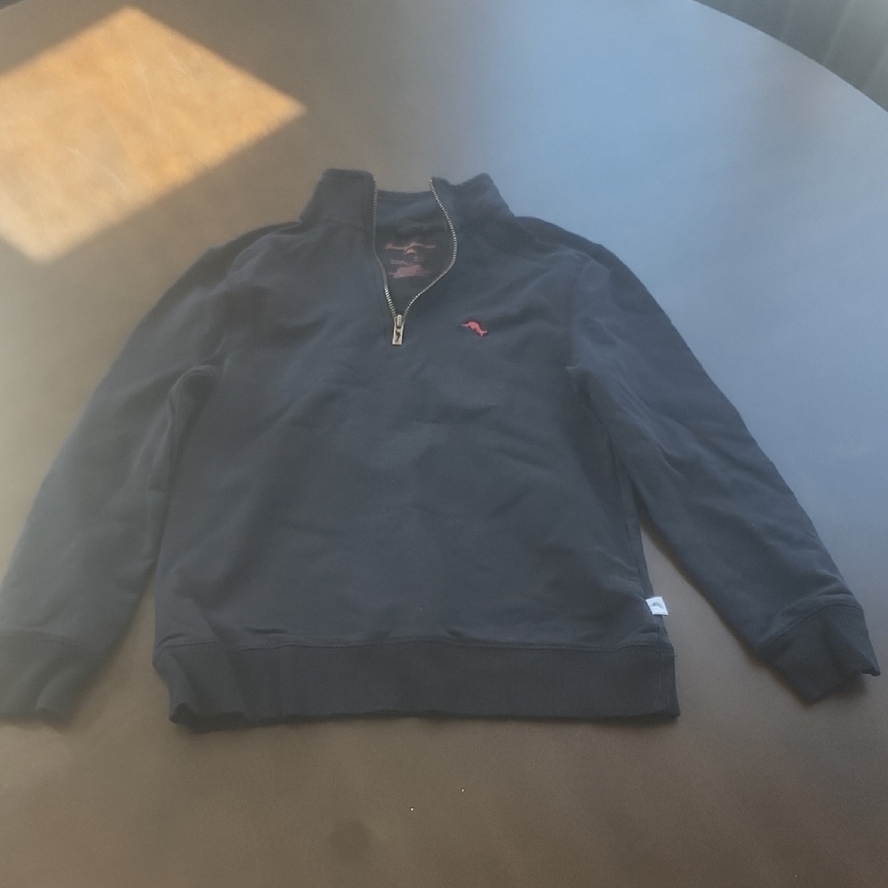 Tommy Bahama Navy Zip-Up Kids Sweater